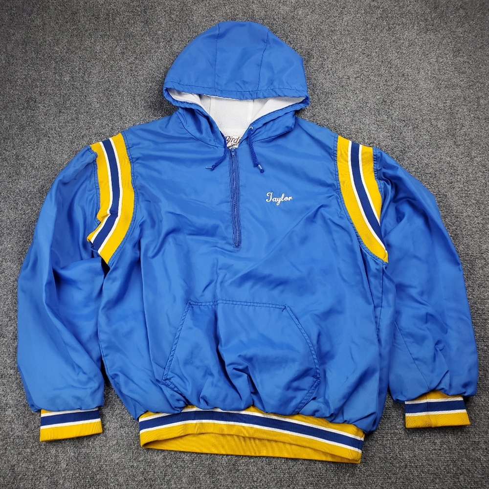 Vintage Birdie Richard Leslie Jacket Mens Medium Hauppauge Eagles Lacrosse